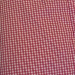 Pottery Barn Kids Pink White Gingham Crib Sheet- FINAL PRICE